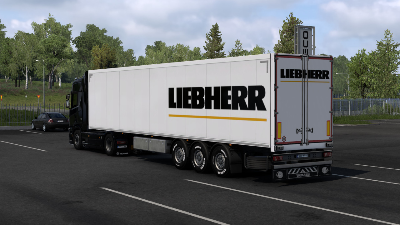 Liebherr skin SCS box trailer 1.0