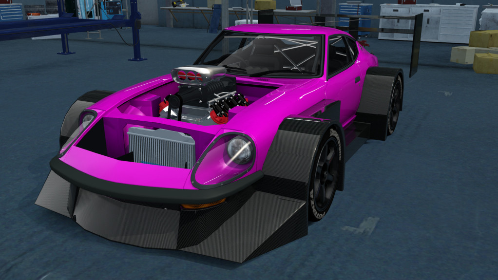 Nissan 240ZG Ultra Super Wide Fender