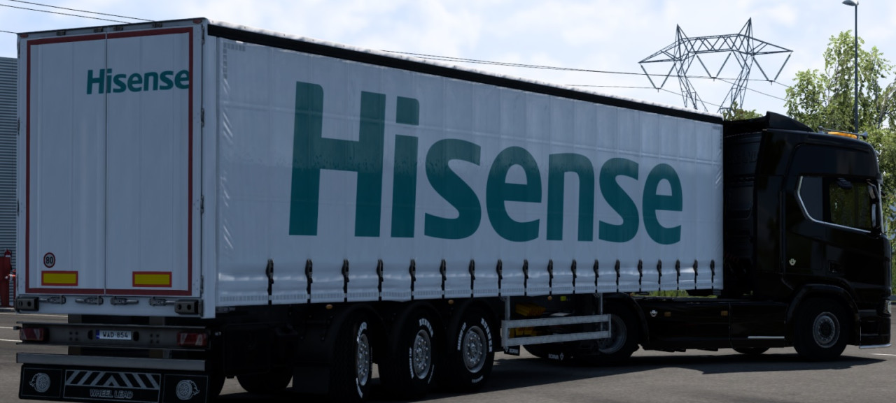 Hisense  skin SCS box trailer
