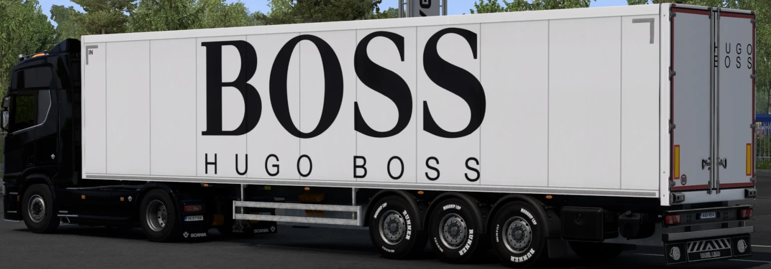 Hugo Boss skin SCS box trailer 1.0