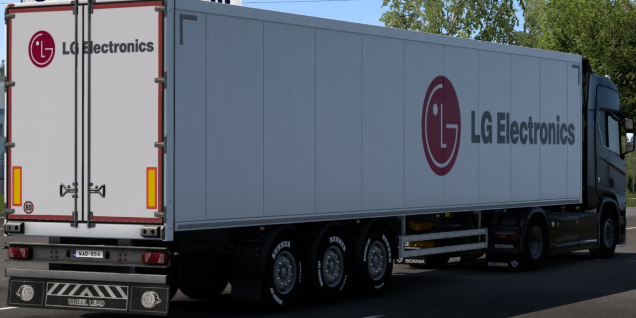 LG Electronics  skin SCS box trailer