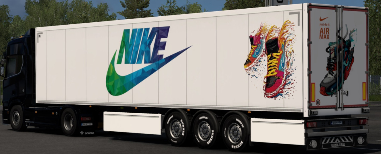 NIKE skin SCS box trailer