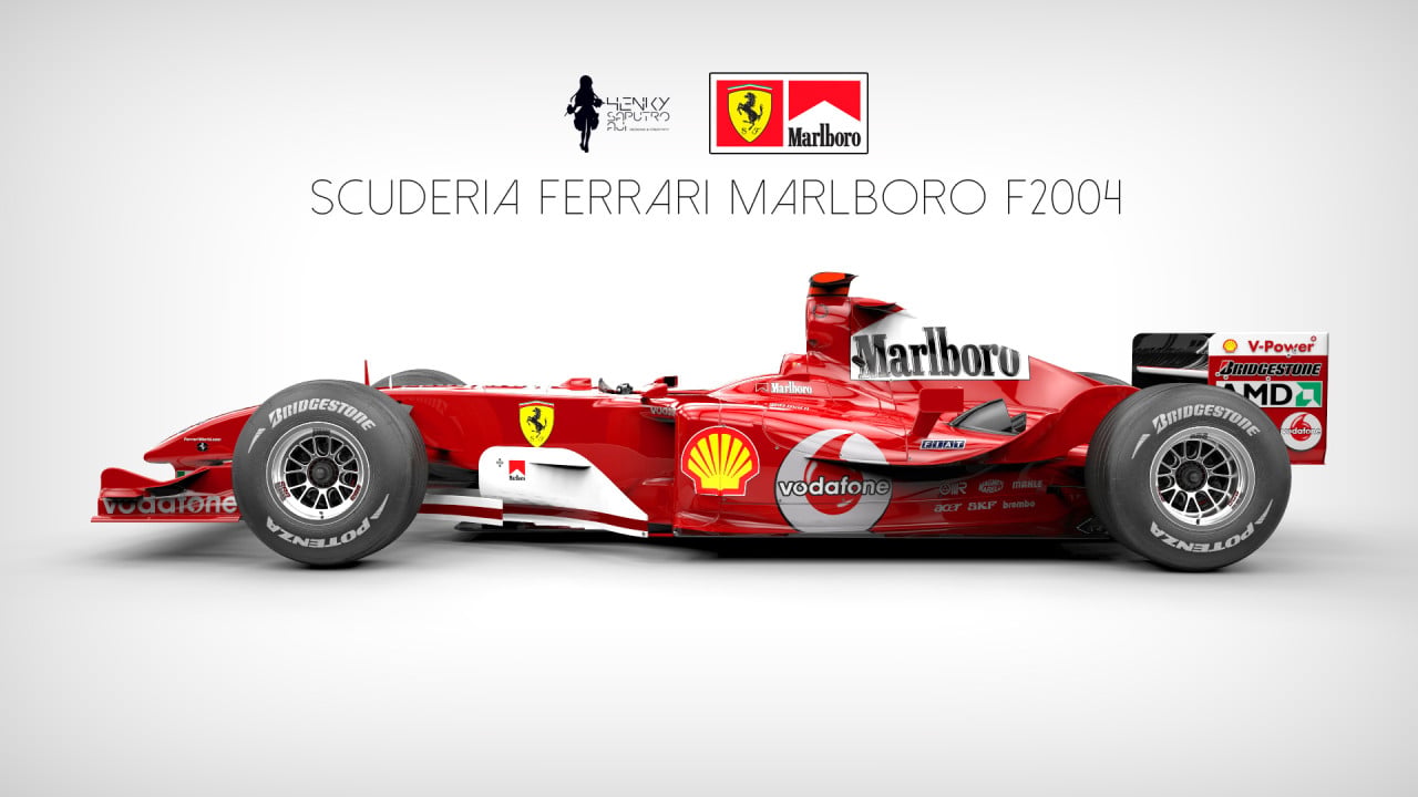 KS Ferrari F2004 8K & 4K