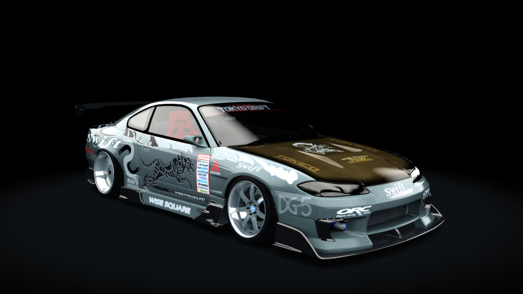 Nissan silvia s15 behrman d1gp spec pro type1 _sa3od