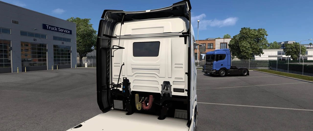 Scania 2016 with Rear Window
