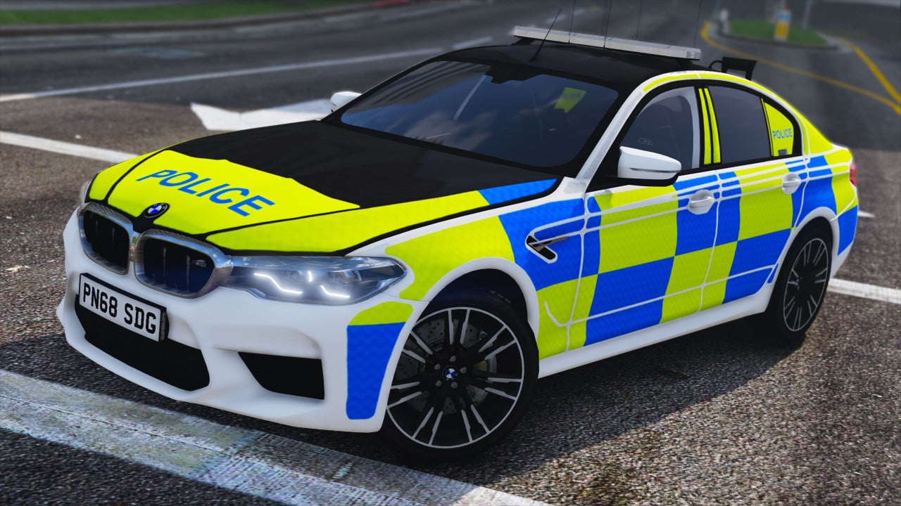 2018 Police BMW M5 F90