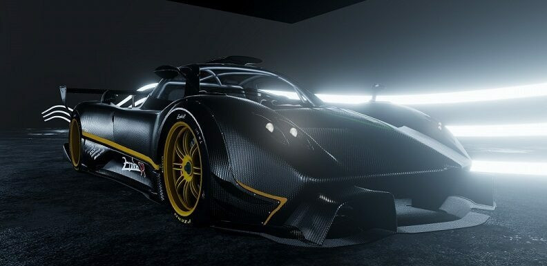 Pagani Zonda R Black