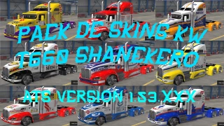 PACK DE SKINS GASERAS PARA KENWORT T660 1.1 thumbnail 2