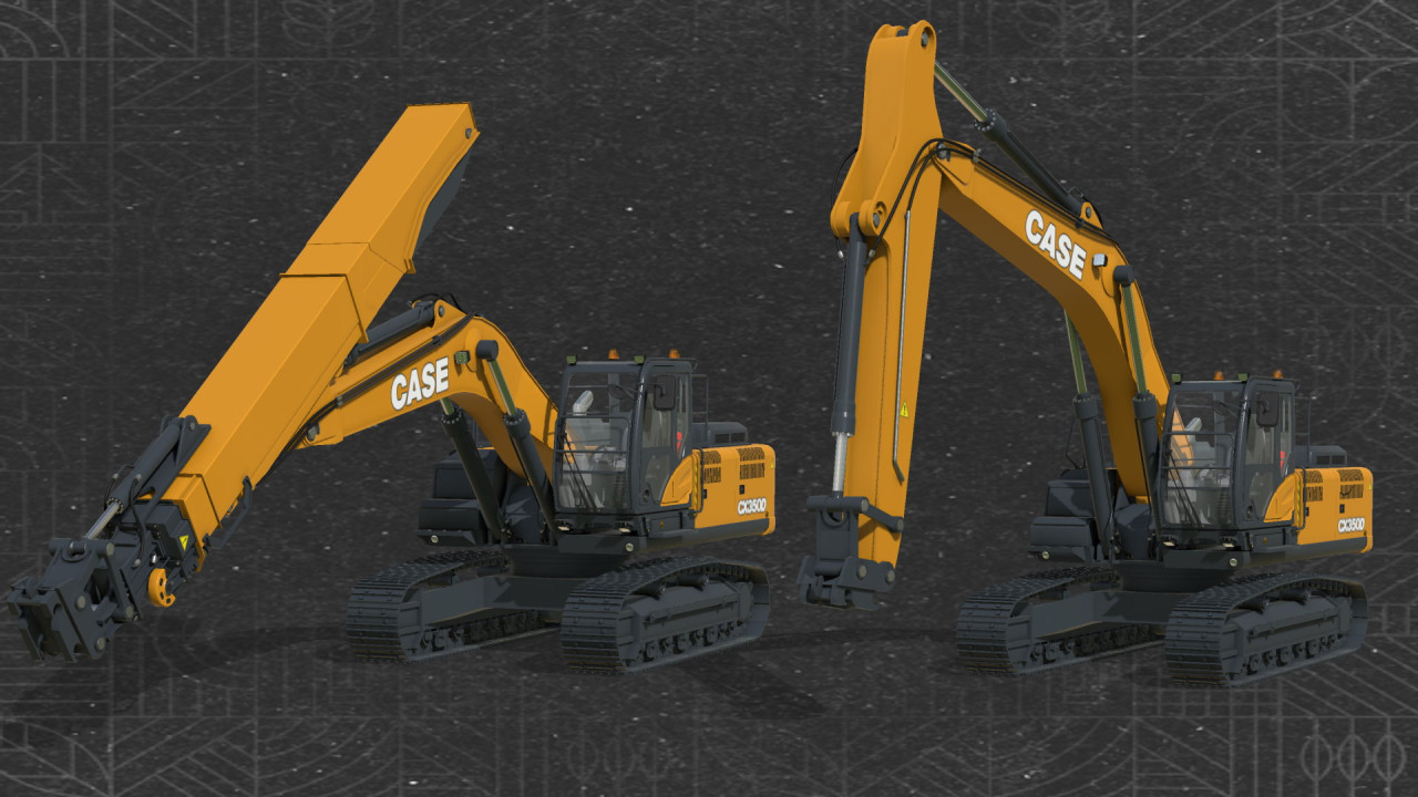 Case CX350D