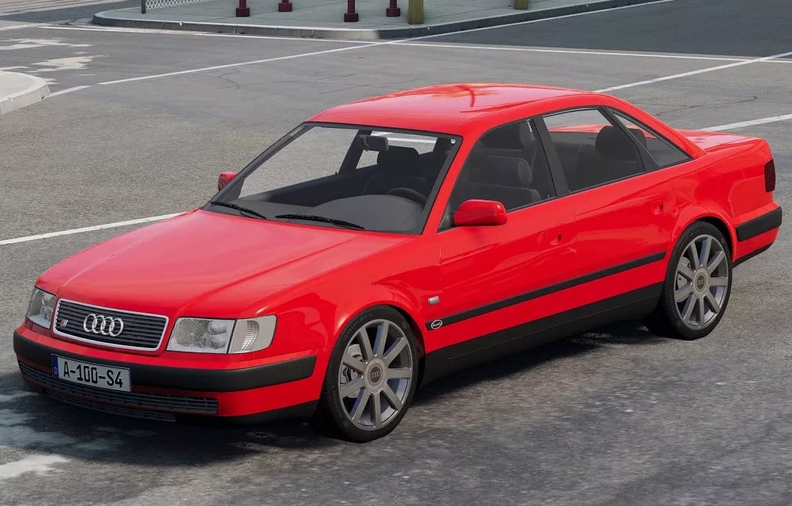 Audi 100 (C4) Stock S Stance