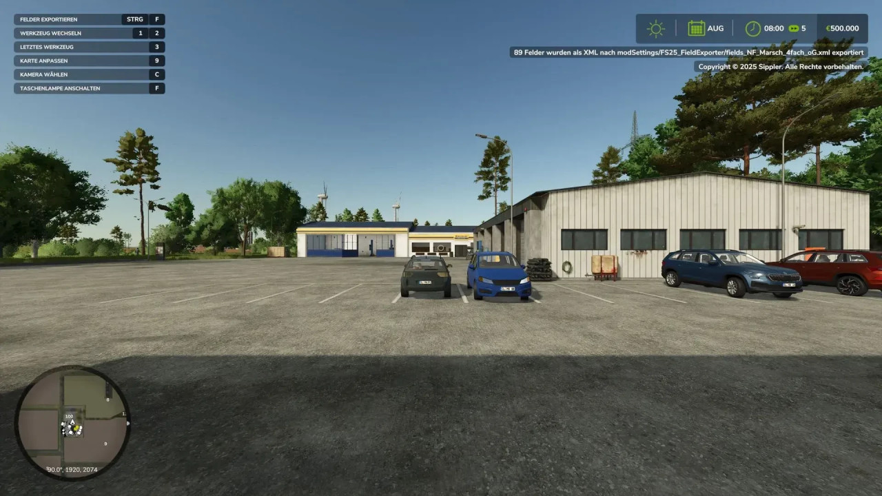 FS25 Feld Exporter