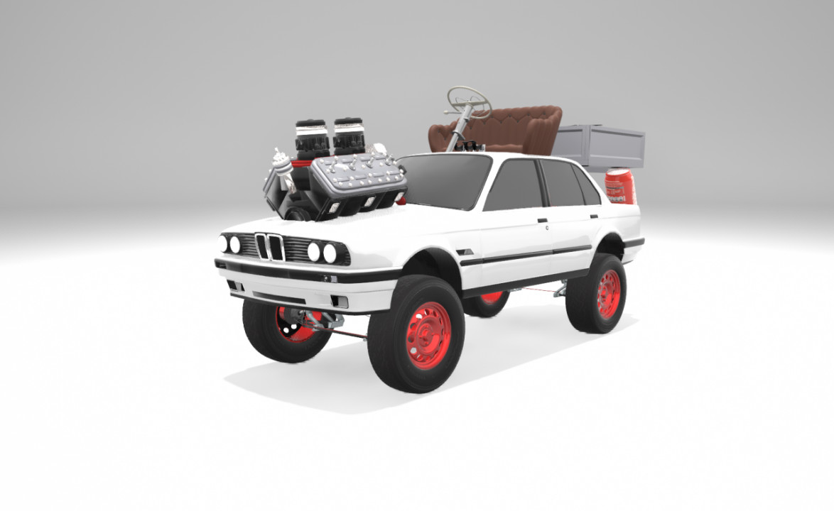 El BMW HaHa Escar E30