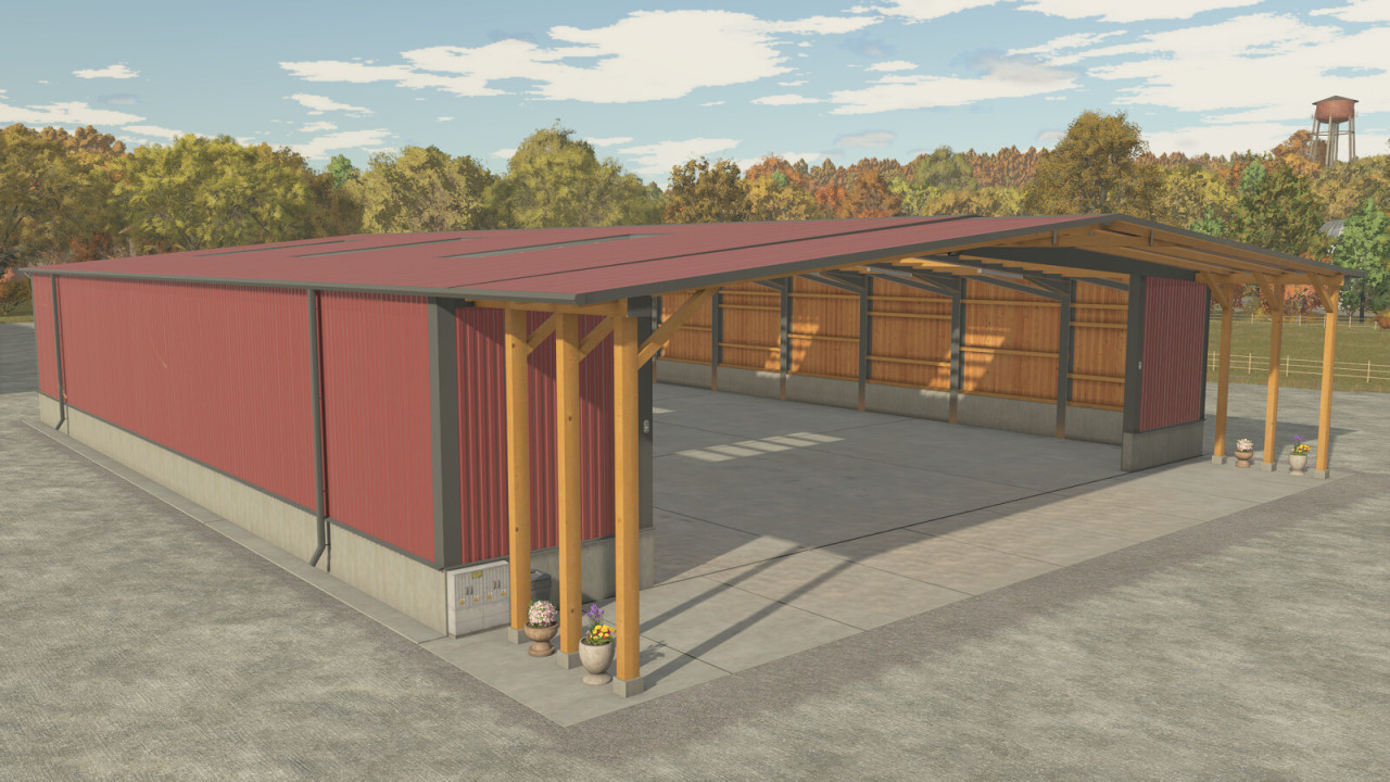 Wide Garage