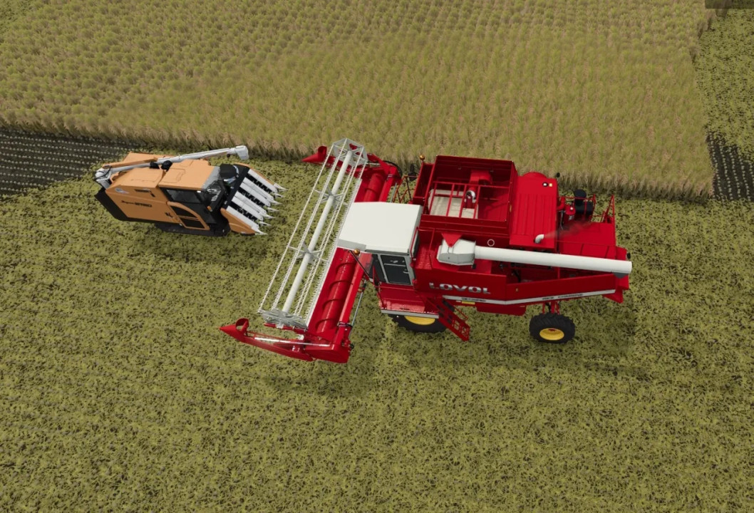 Rice harvester LOVOL GK120PRO