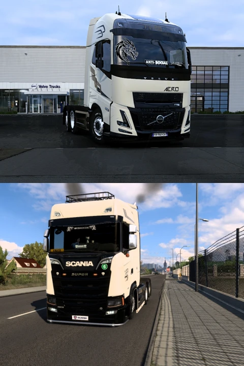 Volvo Aero  and Scania S