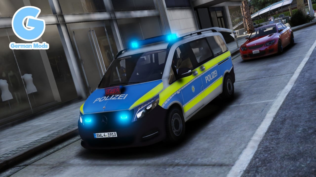 Mercedes Benz V 250 2016 Polizei Baden Württemberg