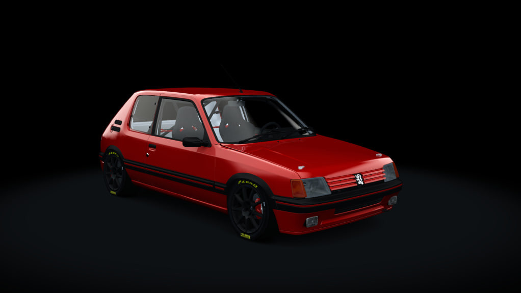 Peugeot 205 GTI 1.9 Gutmann T16v 222cv