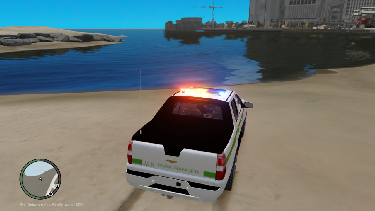 U.S. Park Ranger Chevy Avalanche