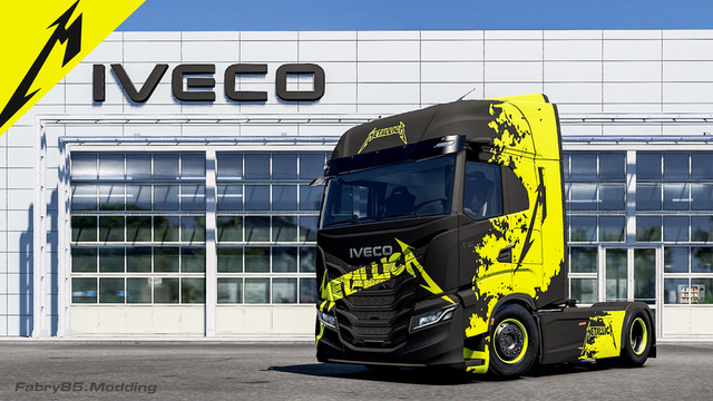 Iveco S-Way Metallica Edition skin