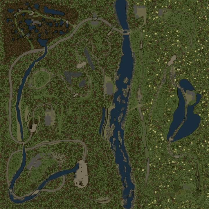 Mod Map River Niva for Spintires: MudRunner