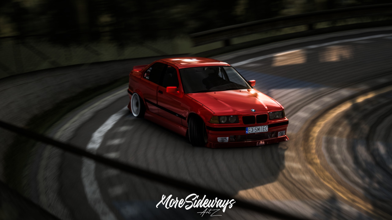MoreSideways x ArtZ BMW E36 325i JapanStyle