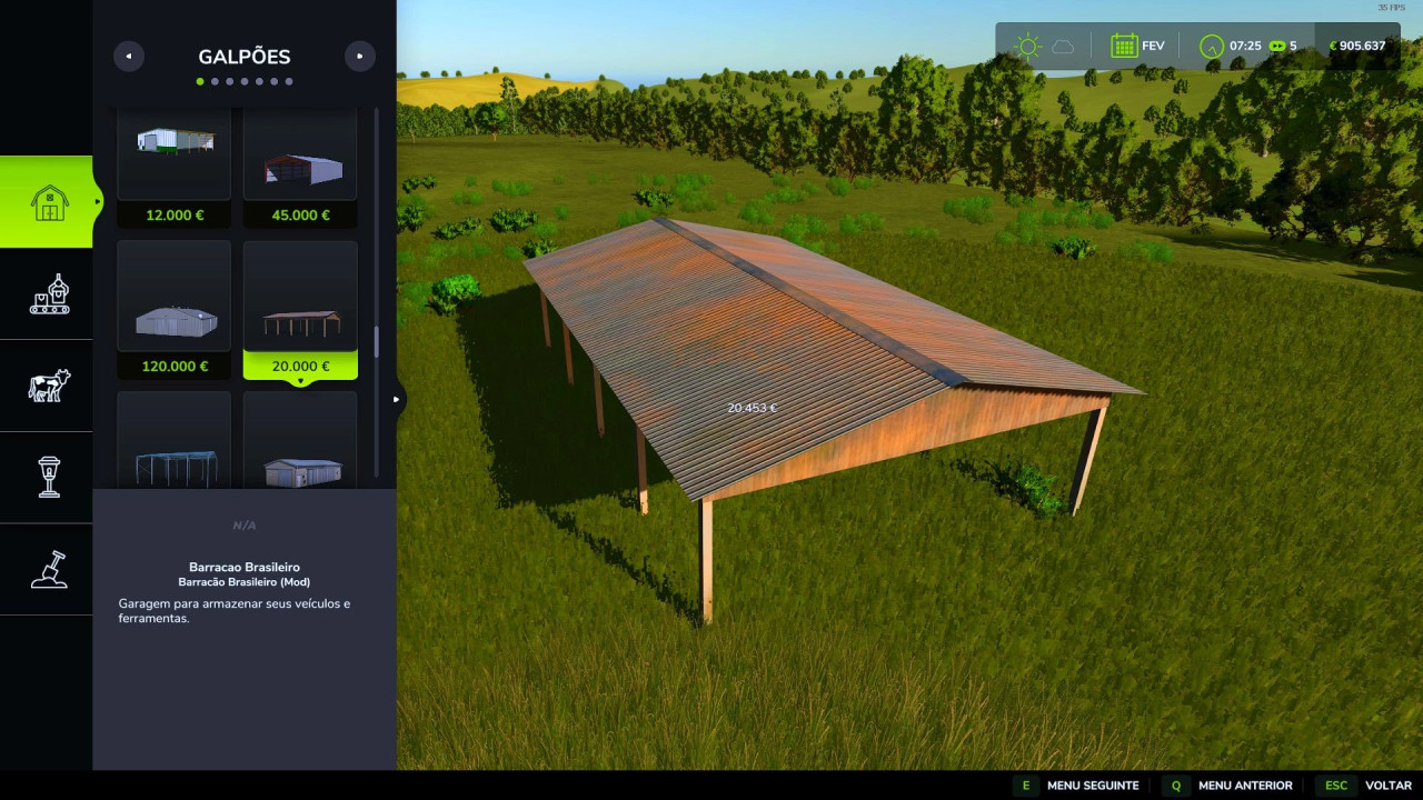 Brasilian Shed
