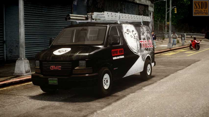 Troll Skin for Chasez's GMC Savana v 1 Van