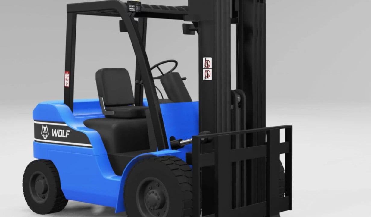 Forklift wolf heavy