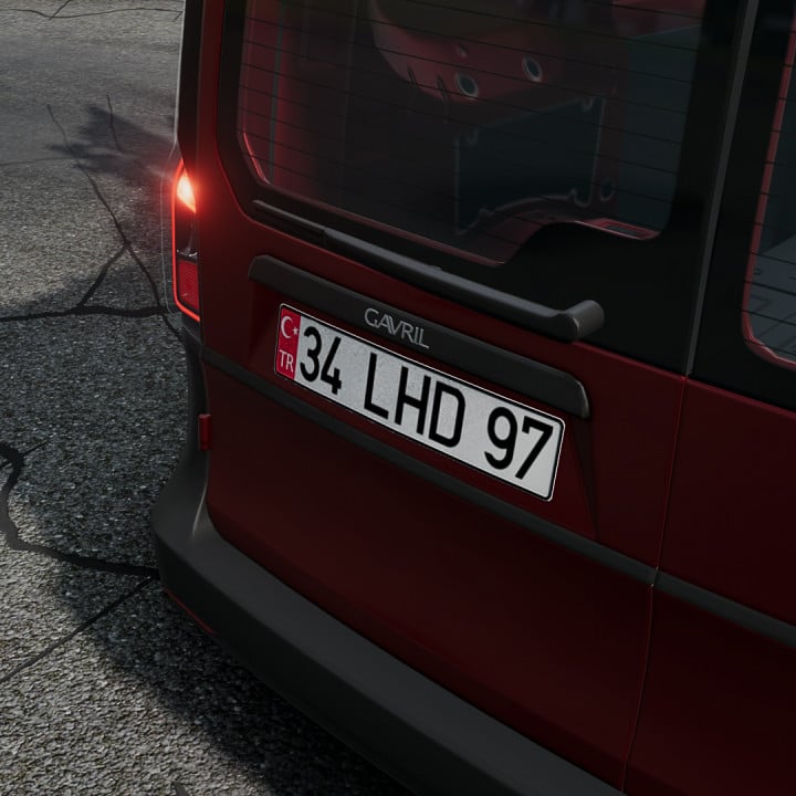 NEW Turkish Plates Mod (Square US Format UPDATE)