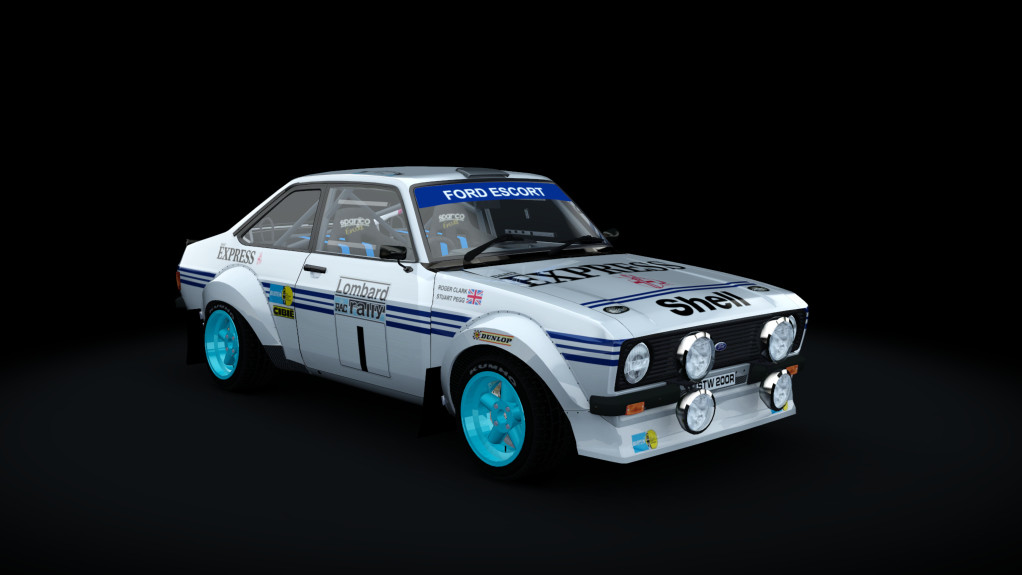 Ford Escort Mark II Rally Spec Night