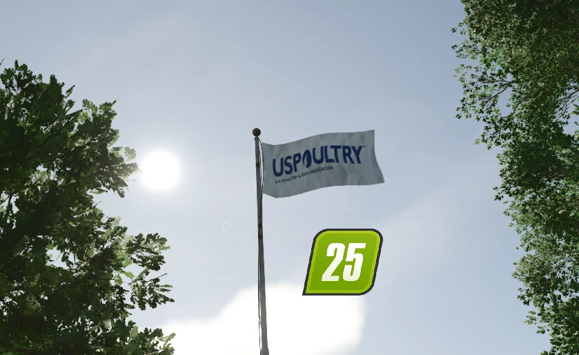 FS25 US Poultry & Egg Association Flag