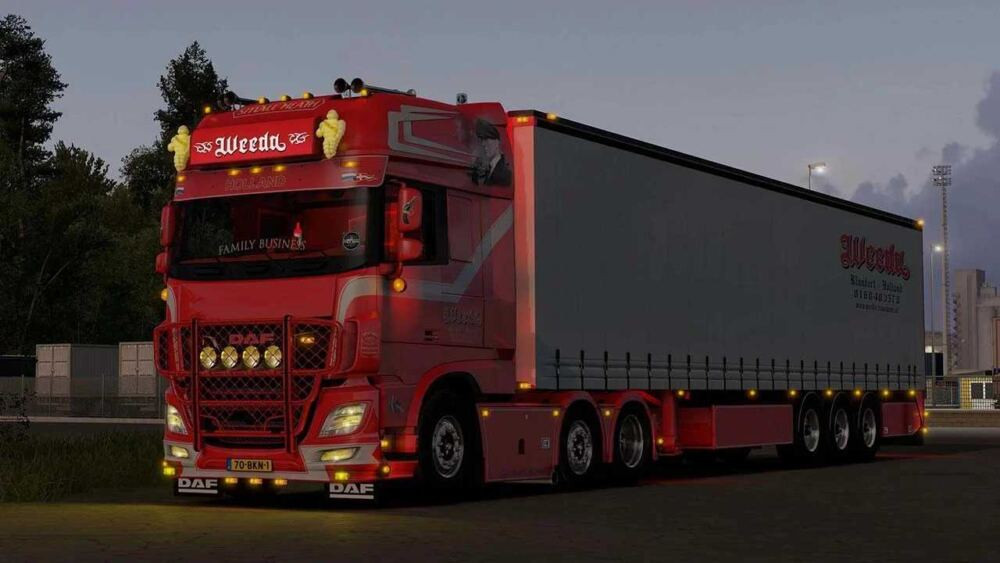 DAF XF106 480 Weeda Transport