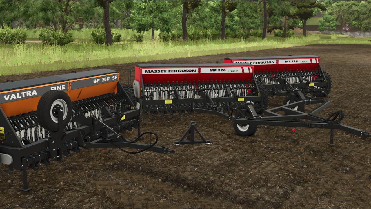 Massey Ferguson 326 And Valtra 2617