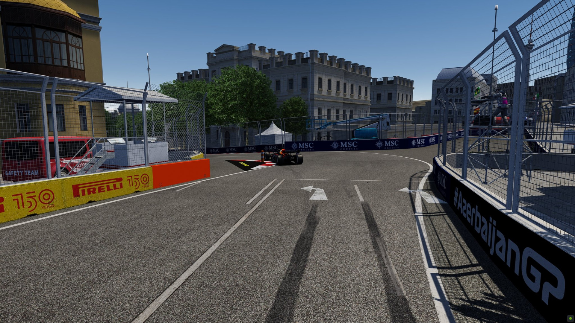 Baku Formula 1 2022 Azerbaijan Grand Prix Add-ons Extension (for baku_2019 track) image 7
