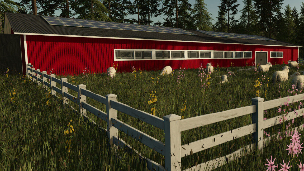 Finnish Sheep Barn