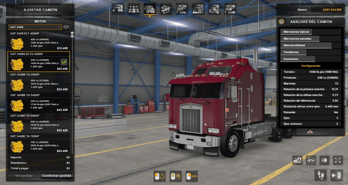 Caterpillar 3408 V8 Series engines pack