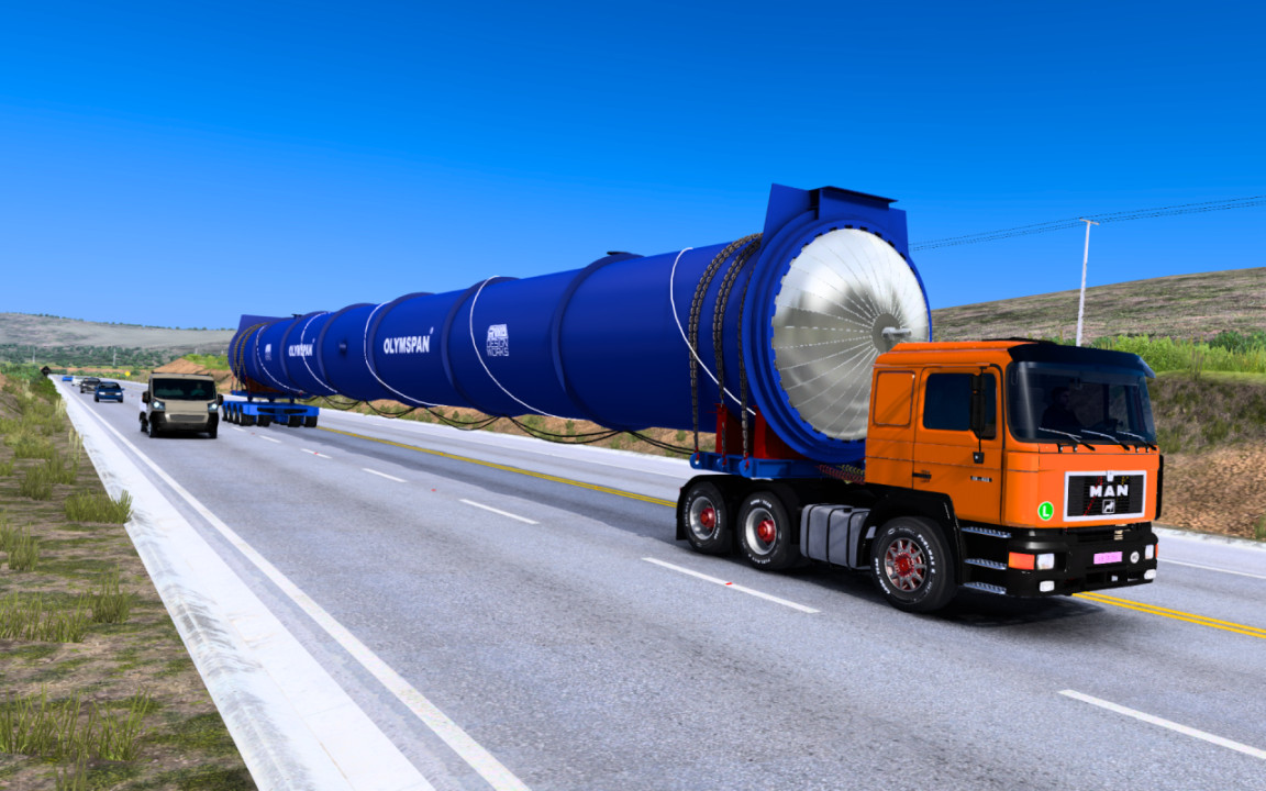 ETS2 Multiaxle Autoclave Long Trailer