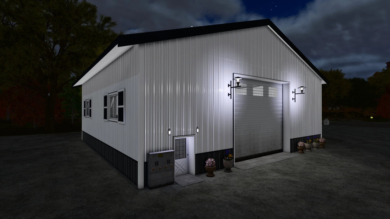 Garage With Workshop