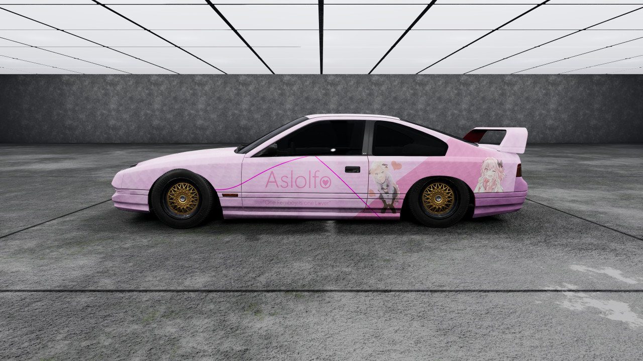 Astolfo Anime Skin for Ibishu BX