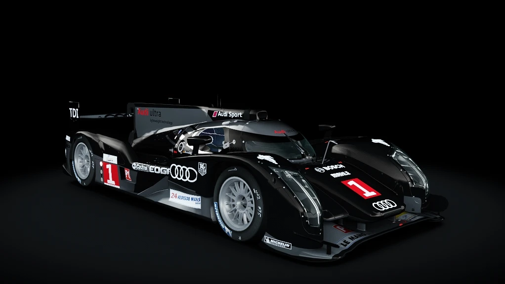 Audi R18 TDI Ultra RP1 LMP1 2011 1.0 - Assetto Corsa