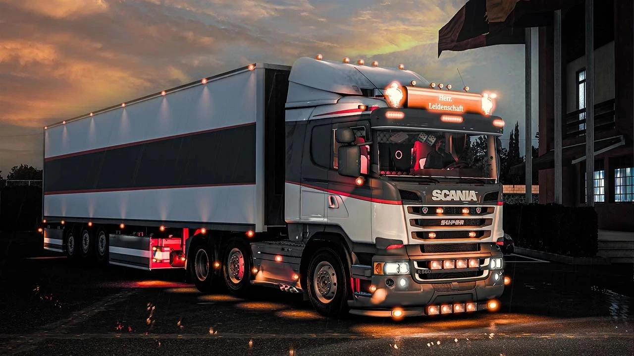 Scania R560 V8 + Trailer v1.4