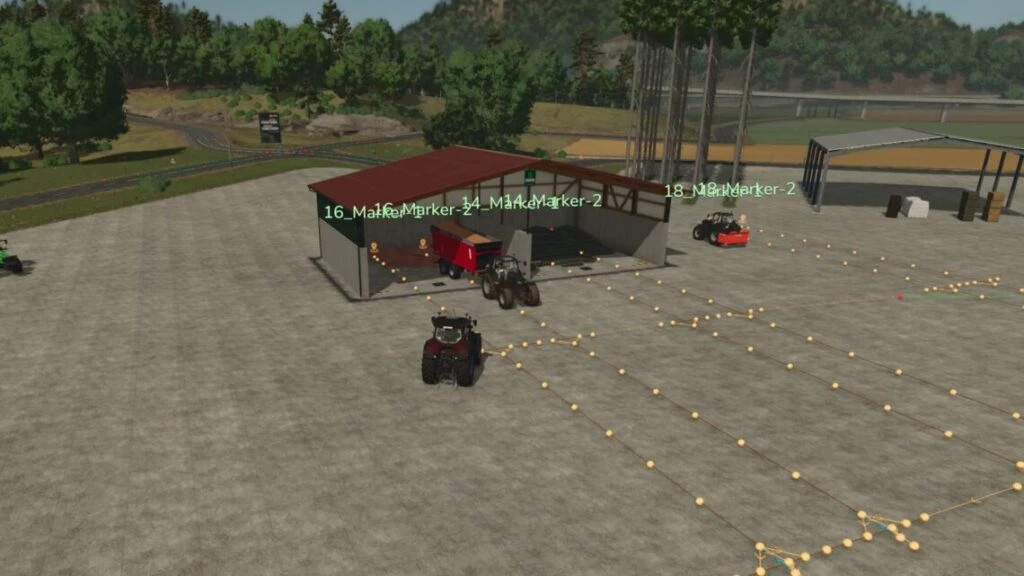AutoDrive Bulk Material Extension 14m X 14m