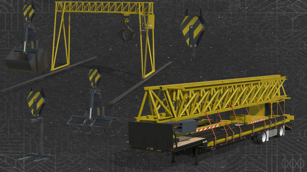 Wood Crane