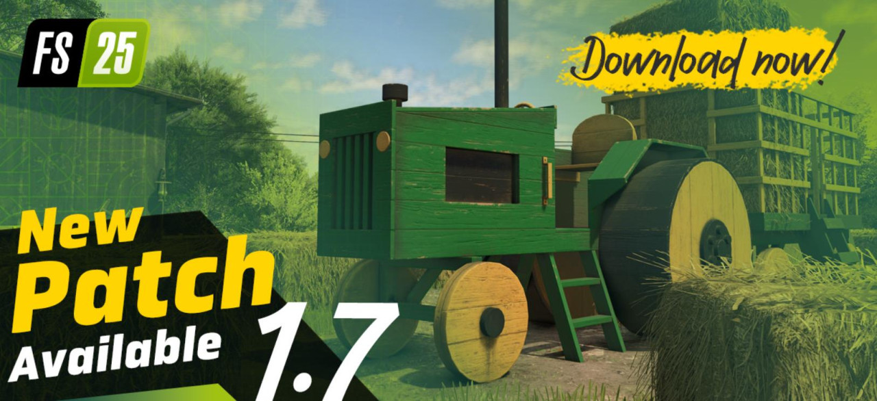 New Update for Farming Simulator 25: Patch 1.7 + Nexat Improvements