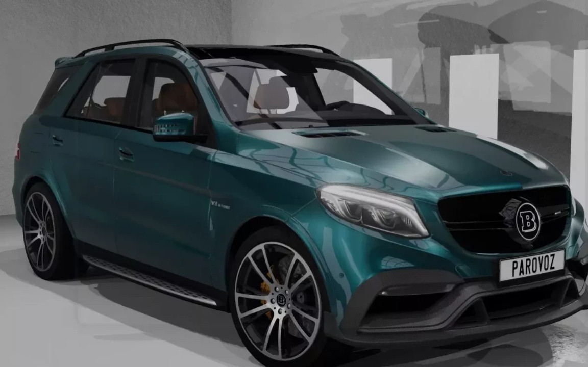 Mercedes-Benz GLE63/ML63 AMG Brabus