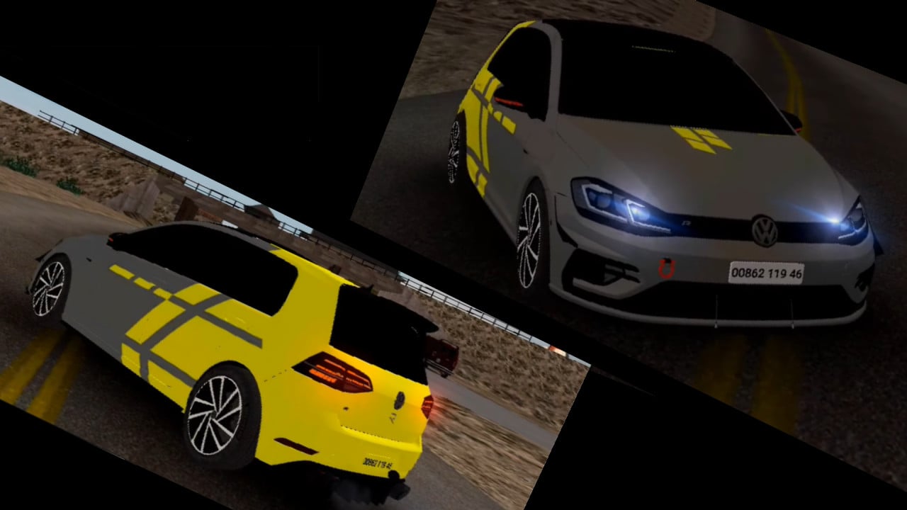 golf 7.5 r darkshine gta sa