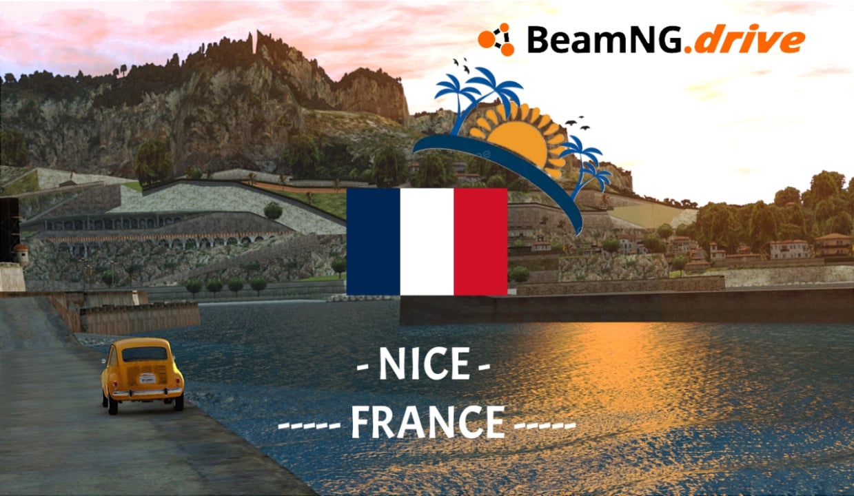 FRANCE - NICE- Remastered Driver map V1.0