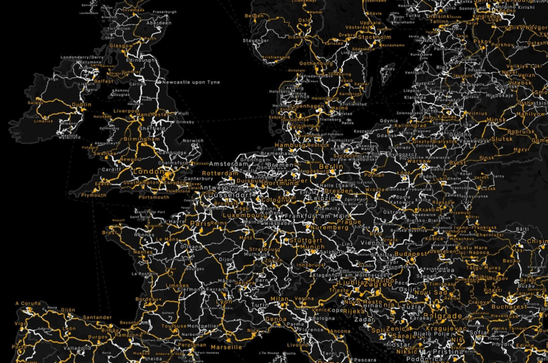 Global Background Map