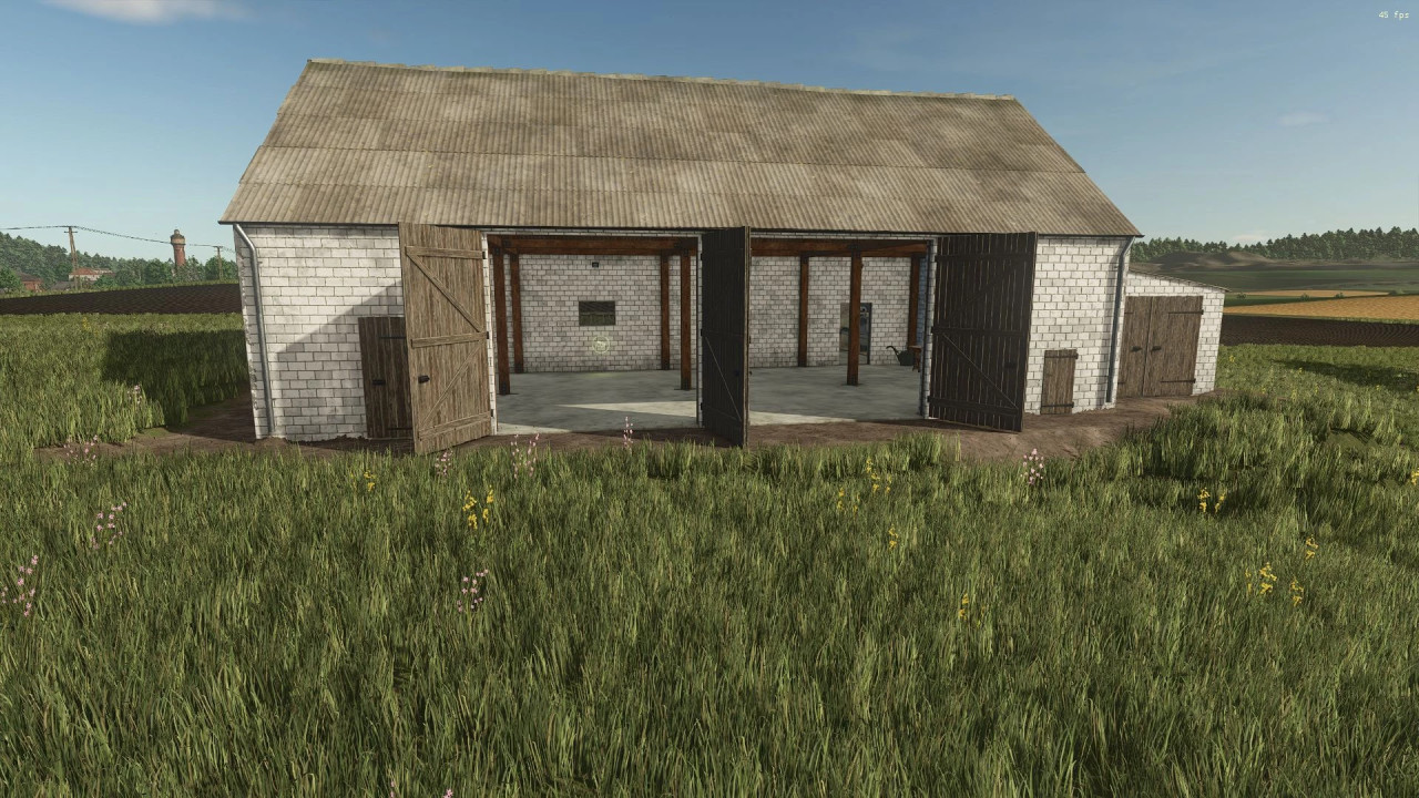Barn with production