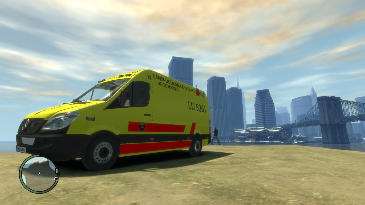 Finnish LU 5261 Ambulance
